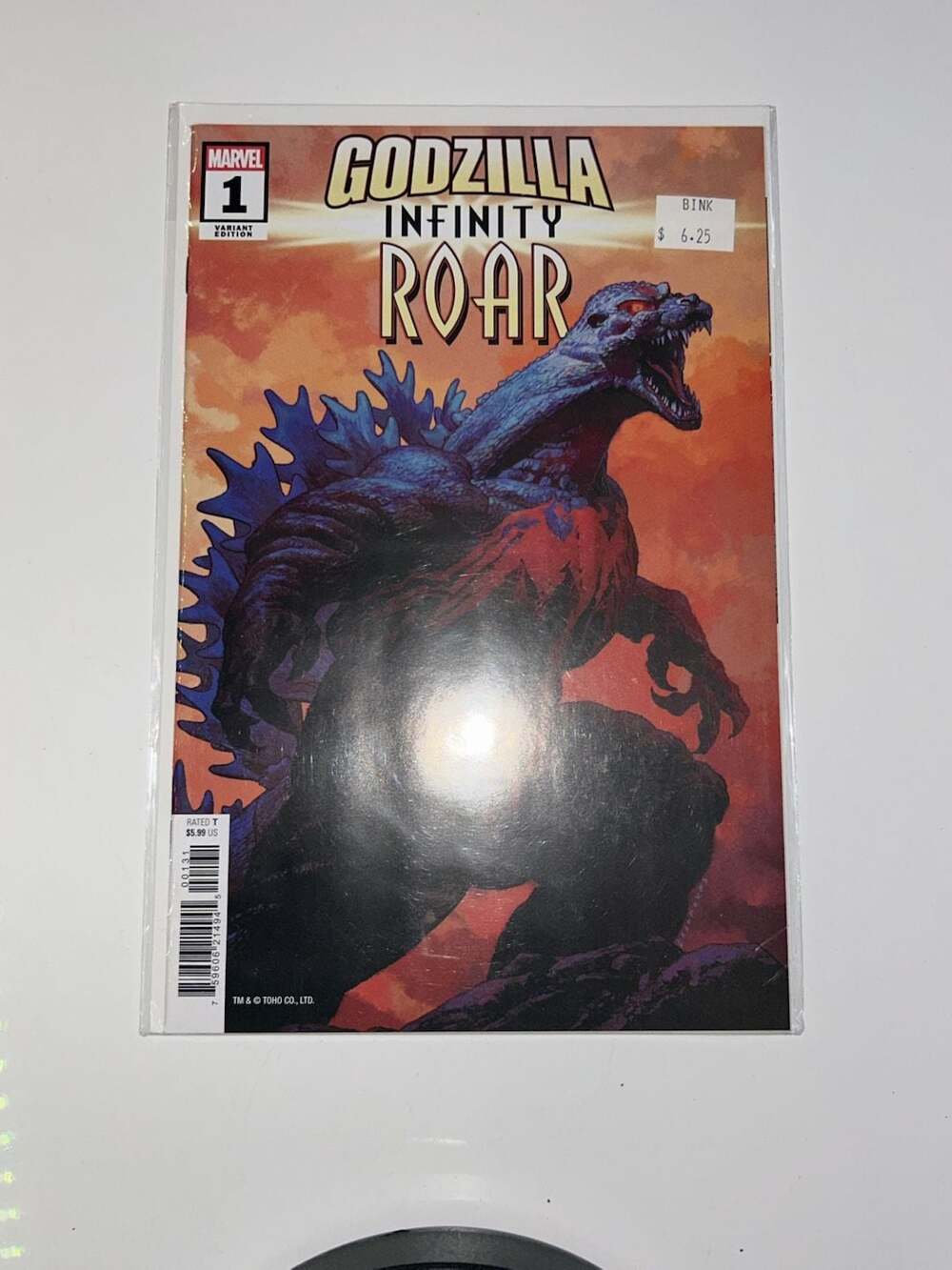 Marvel Godzilla Infinity Roar 1 Josemaria Casanovas Variant